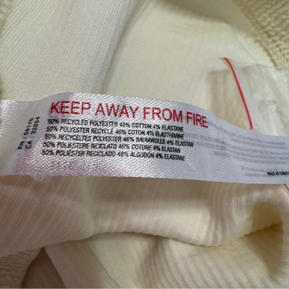 Free People Beach Yellow Button Front Mini Dress | Cutout Bust Sz Medium NWOT - Picture 5 of 8